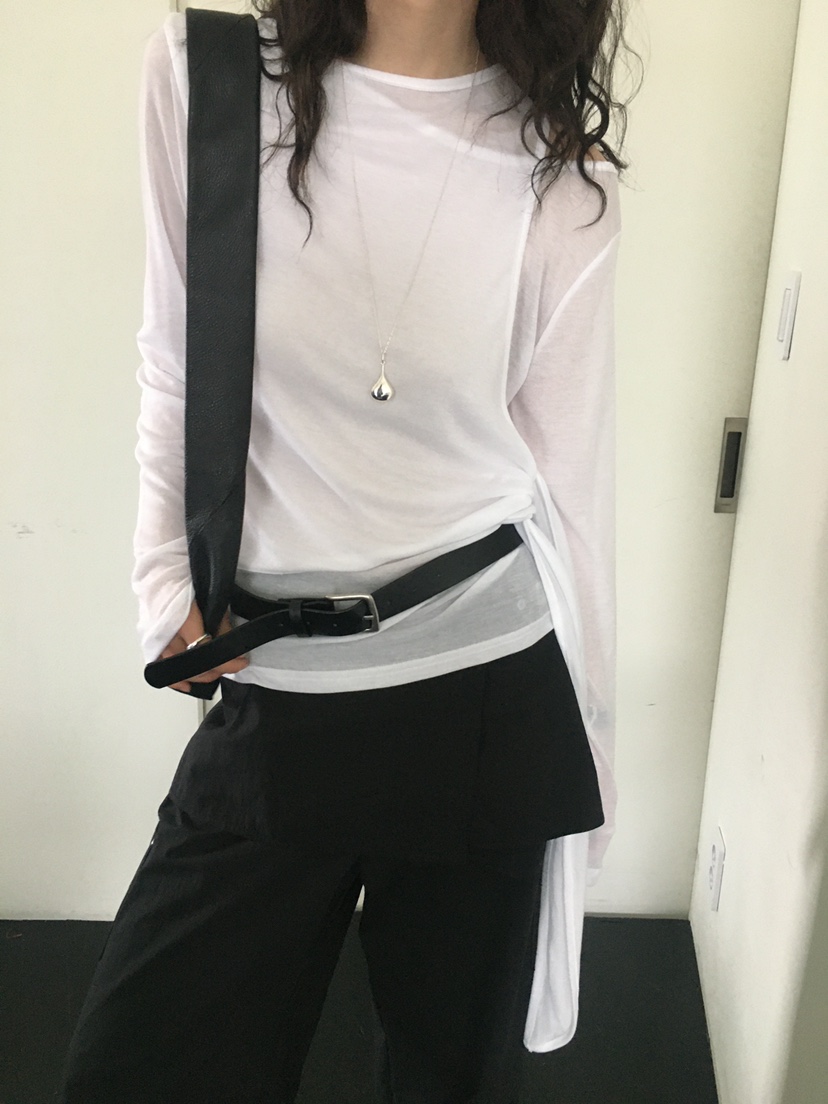 MONDAYMORING東大門實拍女士新款推薦職業時尚熱賣人氣長袖T恤MONDAYMORING長袖T恤
