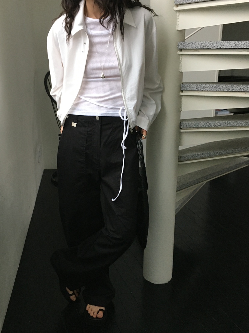 MONDAYMORING韓國直郵女士新款真品25春夏推薦休閑人氣休閑褲MONDAYMORING休閑褲
