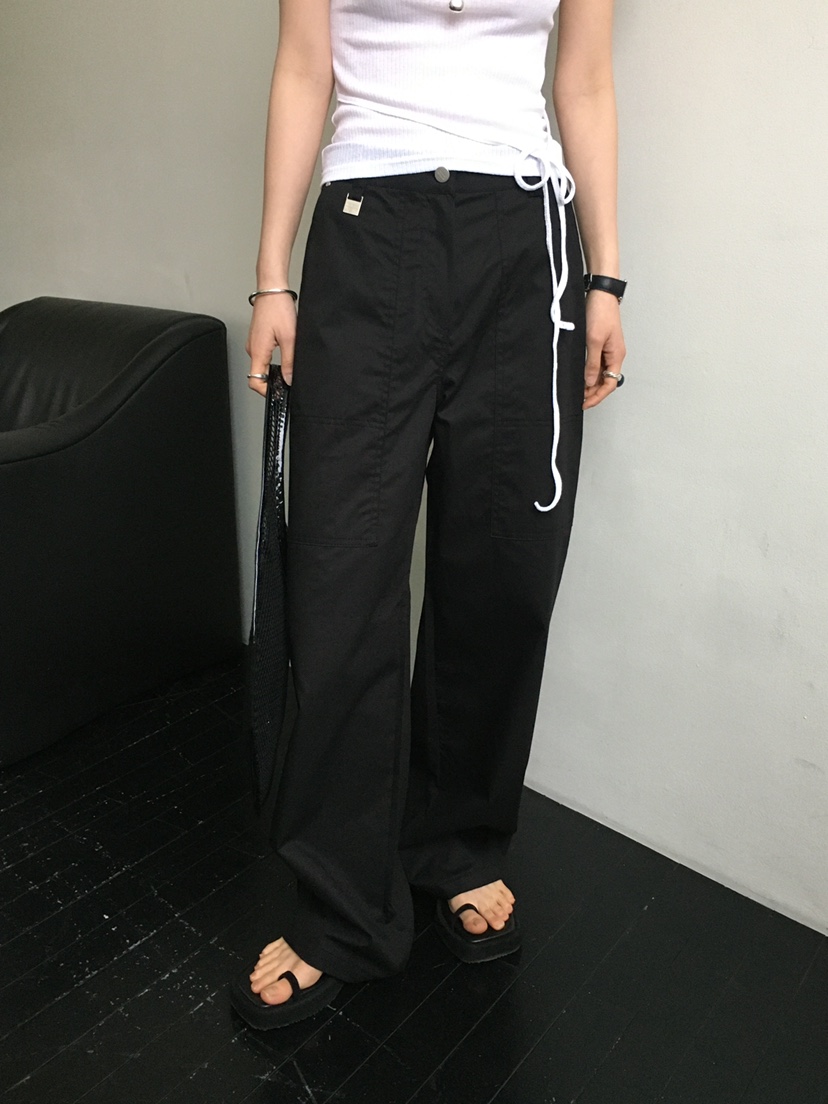 MONDAYMORING韓國直郵女士新款真品25春夏推薦休閑人氣休閑褲MONDAYMORING休閑褲