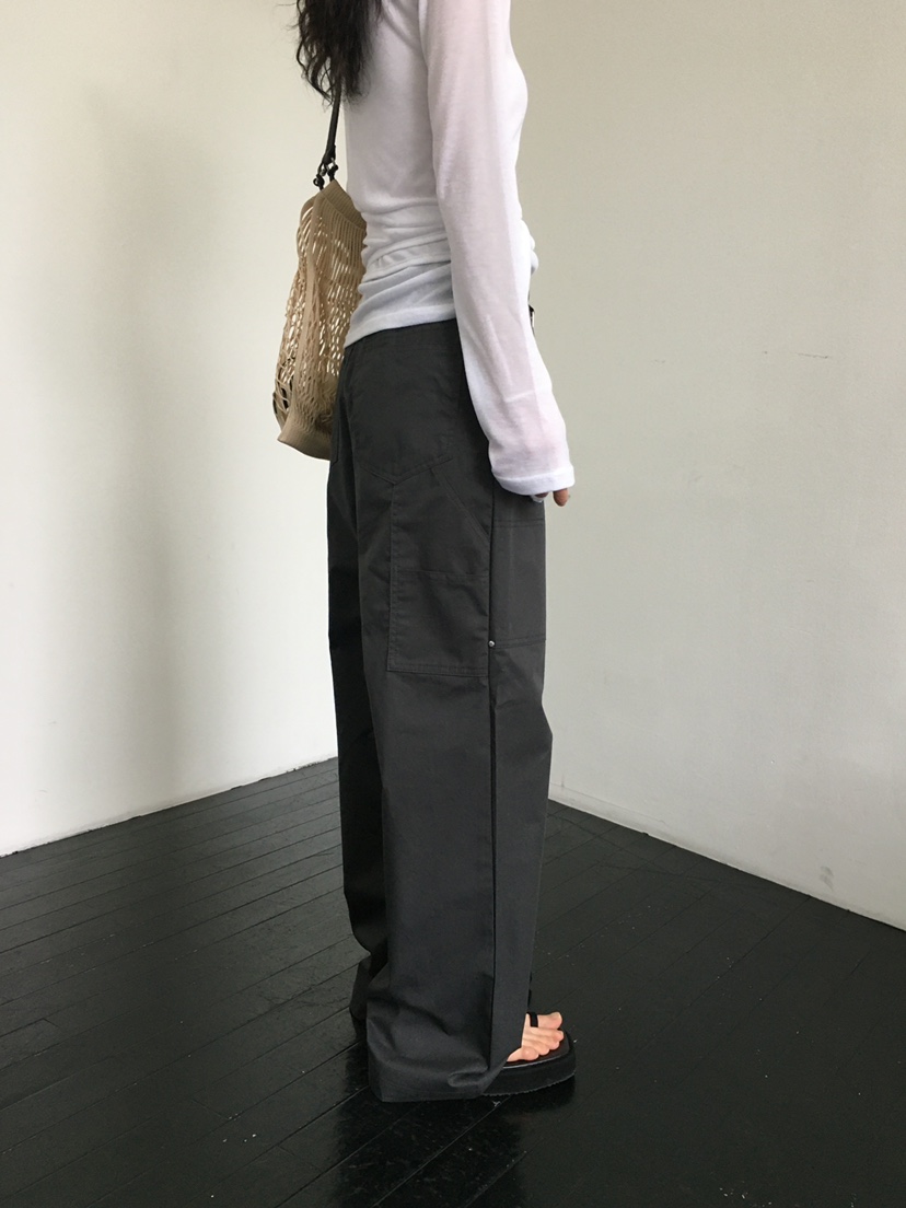 MONDAYMORING韓國直郵女士新款真品25春夏推薦休閑人氣休閑褲MONDAYMORING休閑褲