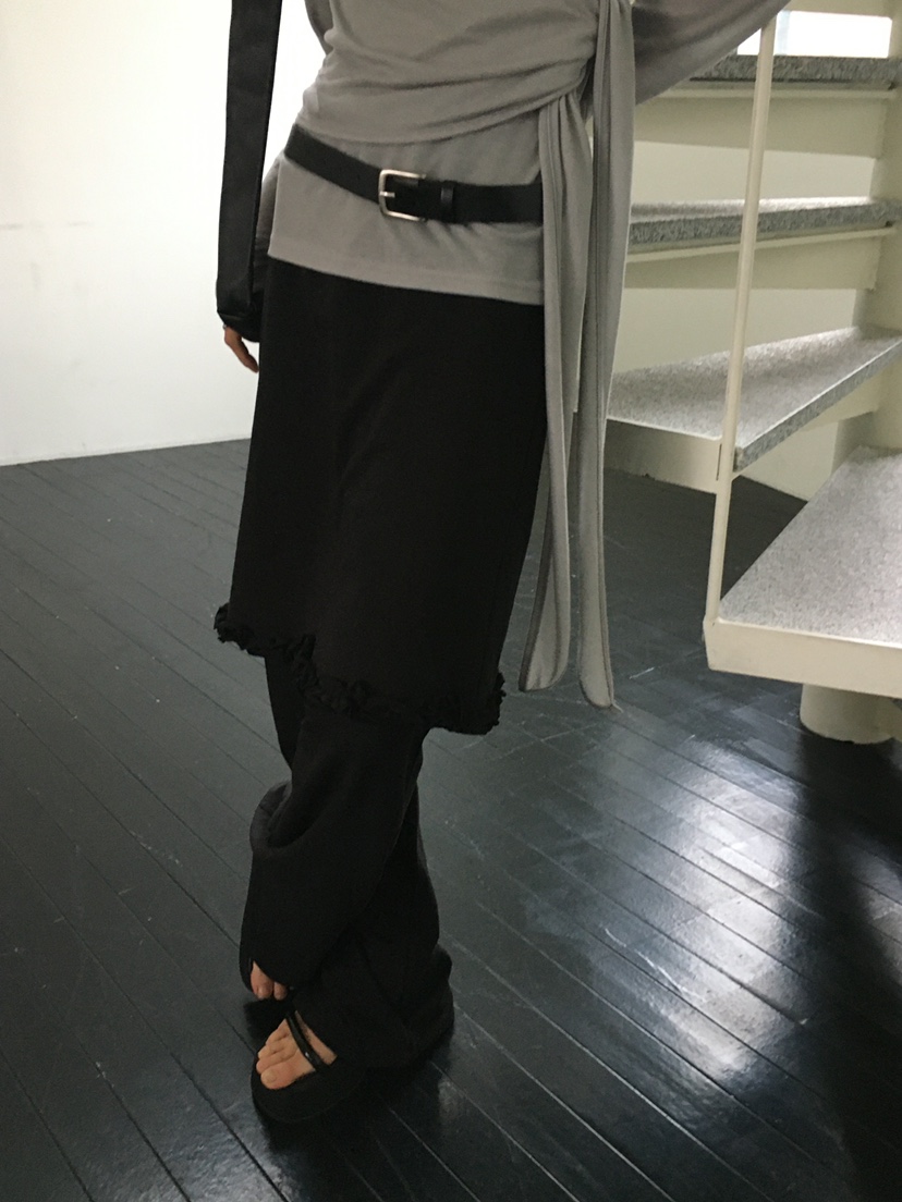 MONDAYMORING東大門實拍女士新款時尚真品職業推薦裙褲荷葉邊MONDAYMORING裙褲