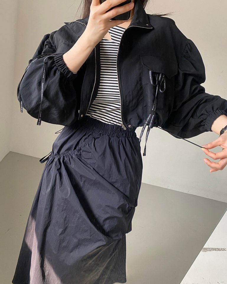 VENEFIT東大門代購女裝新品職業人氣推薦25春夏熱賣真品夾克VENEFIT/JENNIE夾克圖色3