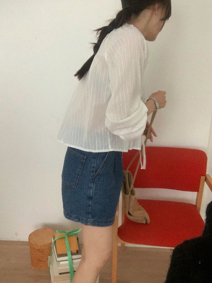 DOIT韓國代購女士新品熱賣時尚真品休閑25春夏職業襯衫蕾絲衫DOIT襯衫/蕾絲衫