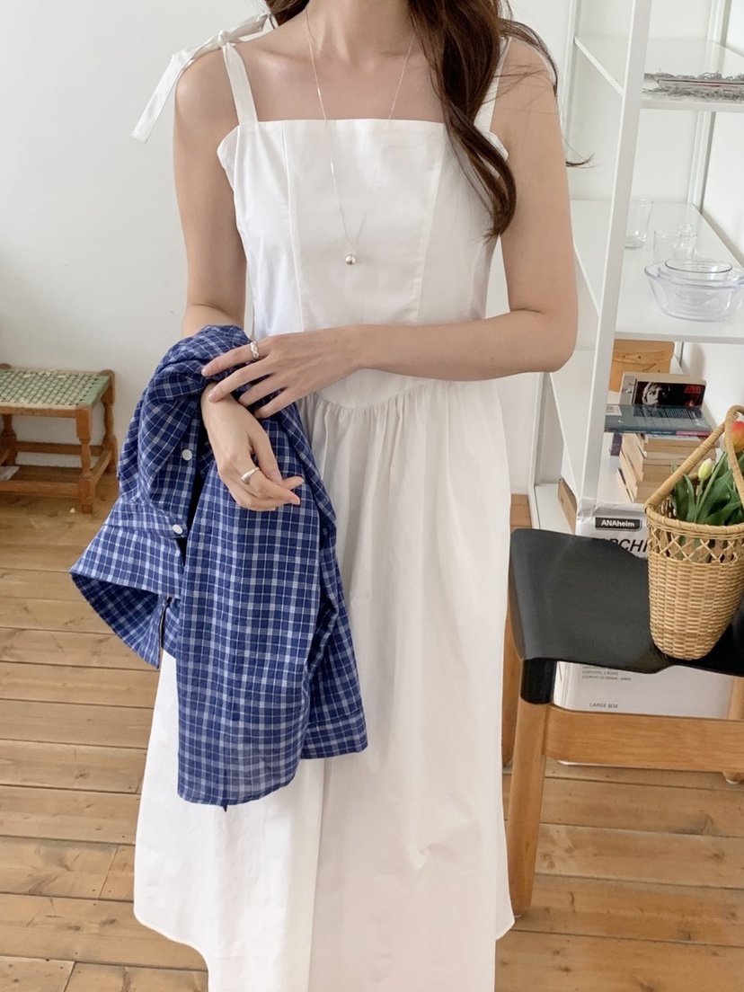 WOOD韓國直郵女裝新品25春夏熱賣人氣時尚推薦職業休閑連衣裙WOOD連衣裙