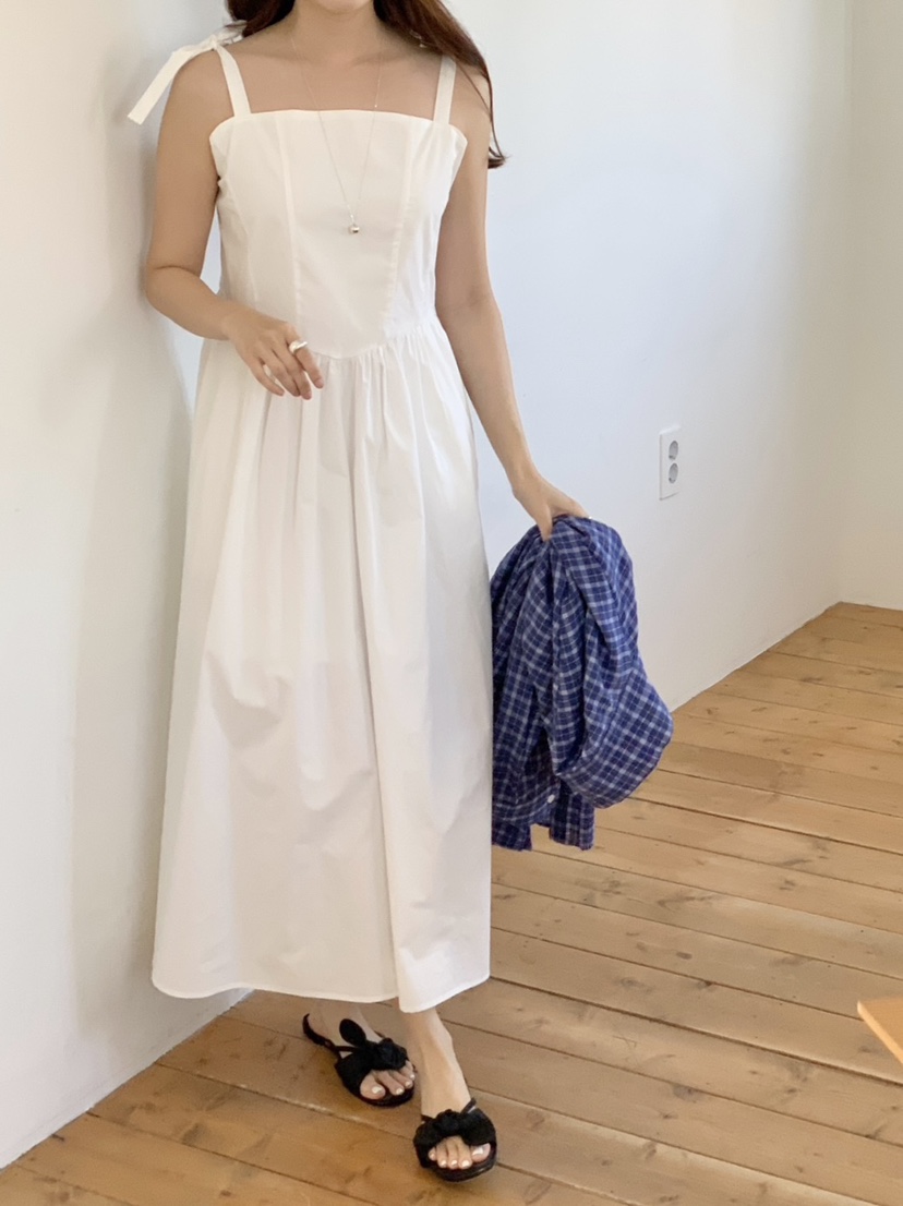WOOD韓國直郵女裝新品25春夏熱賣人氣時尚推薦職業休閑連衣裙WOOD連衣裙