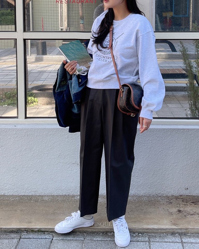 LA_TERRE韓國代購女裝新品職業人氣休閑真品25春夏推薦休閑褲LA_TERRE休閑褲