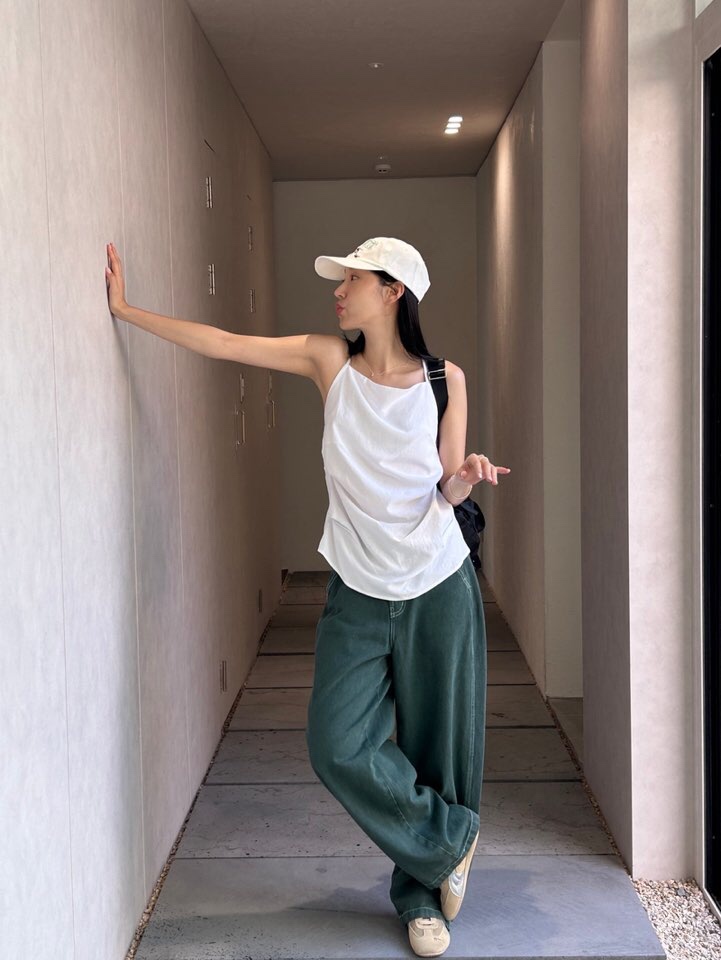 LA_TERRE東大門直郵女士新款推薦職業休閑時尚25春夏牛仔褲LA_TERRE牛仔褲