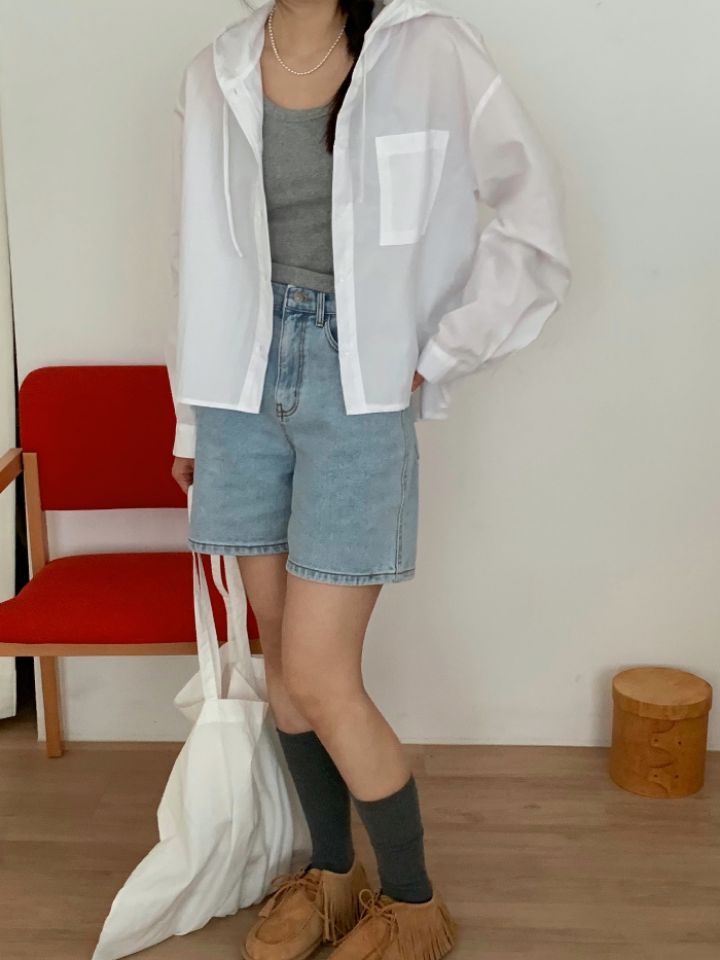 DOIT東大門直郵女士新品休閑人氣時尚職業真品襯衫蕾絲衫連帽DOIT襯衫/蕾絲衫