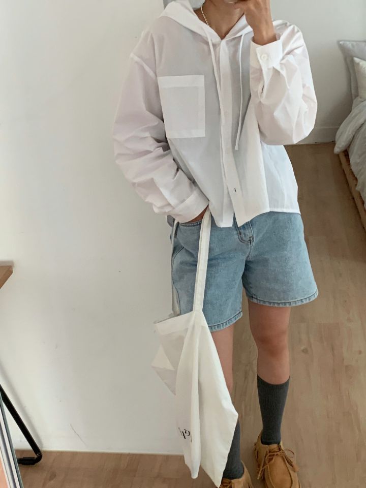 DOIT東大門直郵女士新品休閑人氣時尚職業真品襯衫蕾絲衫連帽DOIT襯衫/蕾絲衫