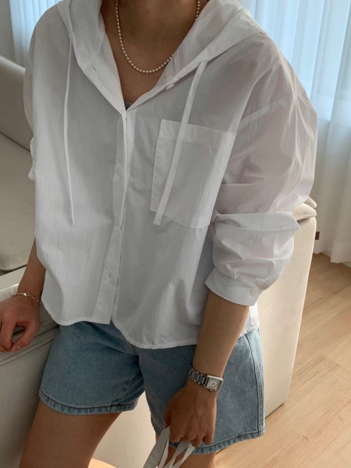 DOIT東大門直郵女士新品休閑人氣時尚職業真品襯衫蕾絲衫連帽DOIT襯衫/蕾絲衫