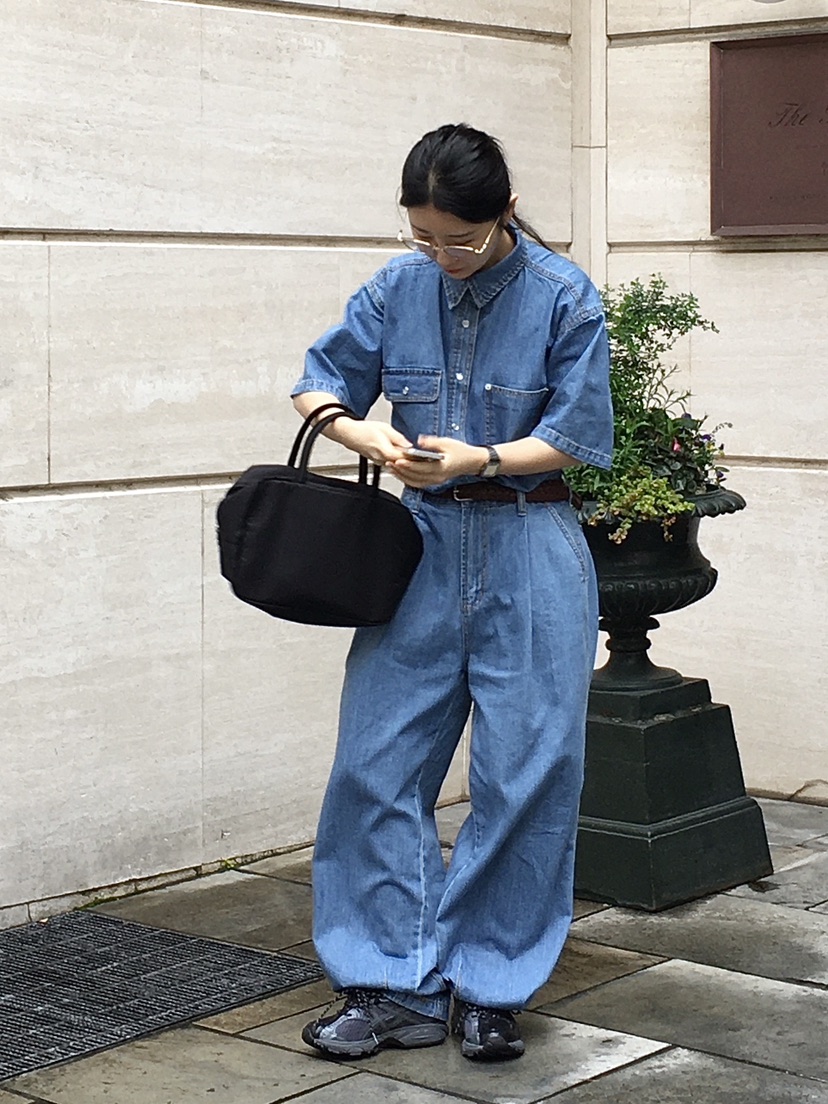 BEAMING SEOUL東大門實拍女士新品休閑時尚真品人氣牛仔褲BEAMING SEOUL牛仔褲