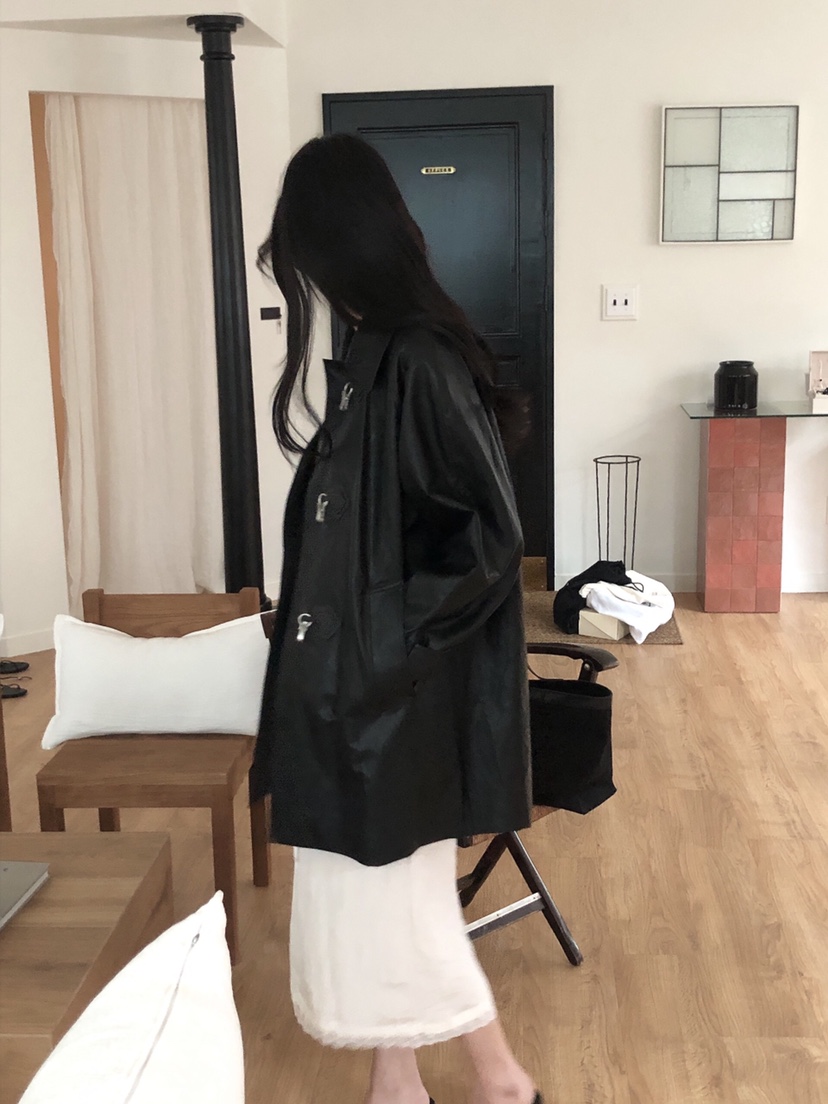 LE BUTTER東大門直郵女裝新款推薦熱賣25春夏職業夾克皮革LE BUTTER夾克