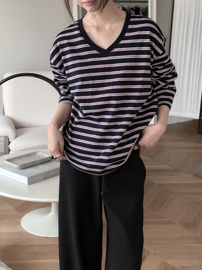 LE BUTTER韓國代購女士新品推薦人氣熱賣休閑時尚真品長袖T恤LE BUTTER長袖T恤