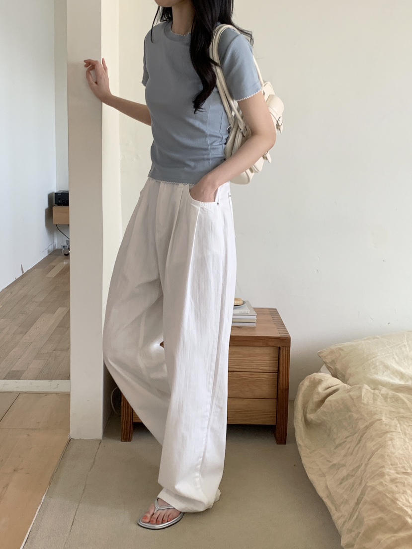 BOUND.A東大門代購女士新款時尚休閑職業熱賣真品人氣25春夏T恤BOUND.AT恤