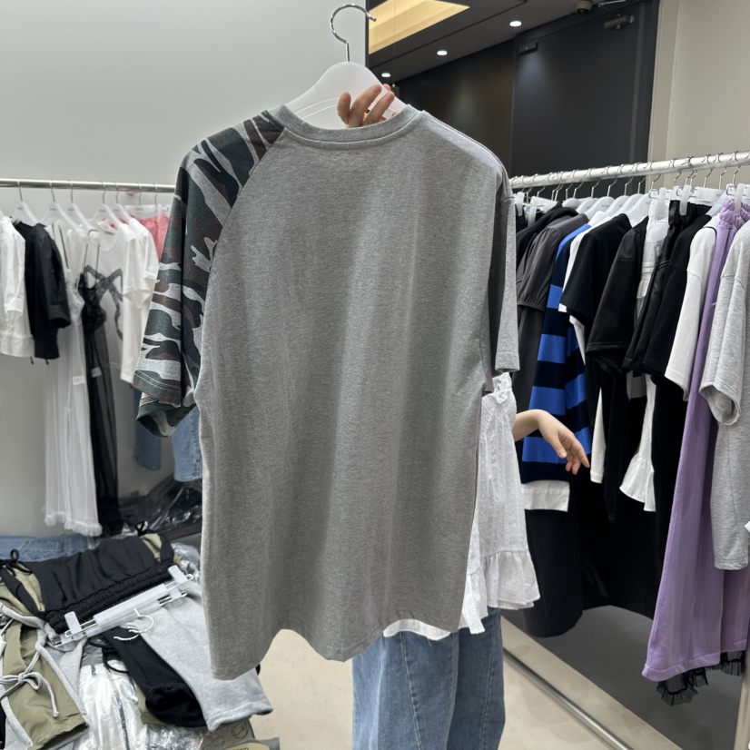 INTHEEND東大門直郵女士新品人氣熱賣推薦25春夏休閑T恤迷彩INTHEENDT恤