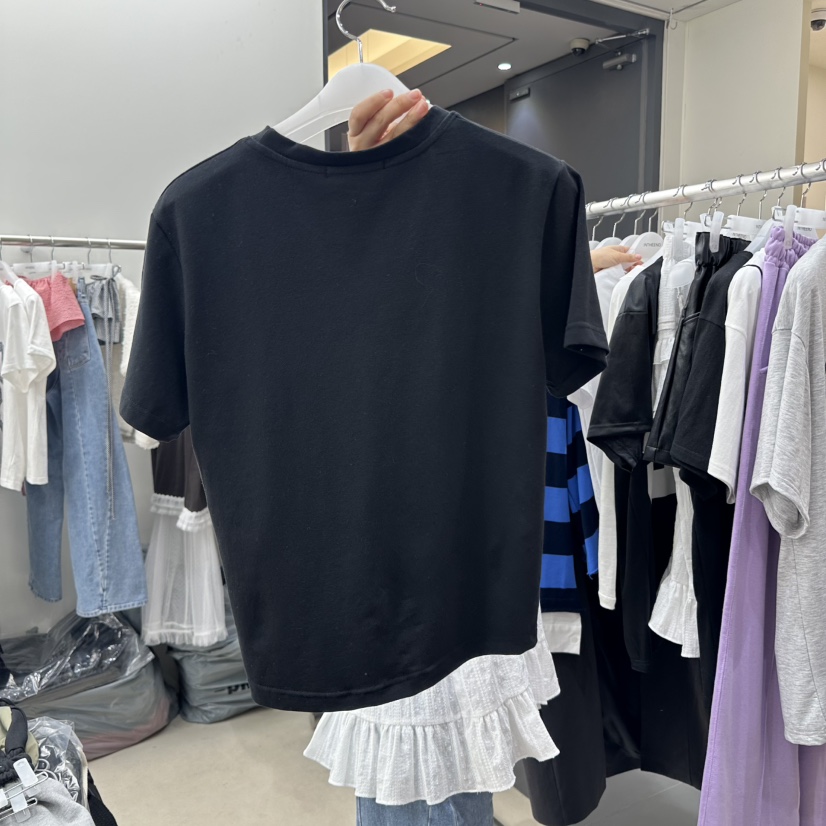 INTHEEND東大門代購女裝新款人氣休閑熱賣時尚真品25春夏T恤INTHEENDT恤
