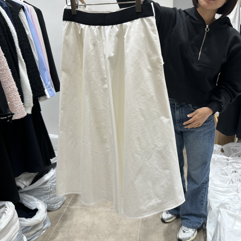 ENVY韓國直郵女士新款25春夏時尚推薦休閑職業真品人氣長裙ENVY長裙