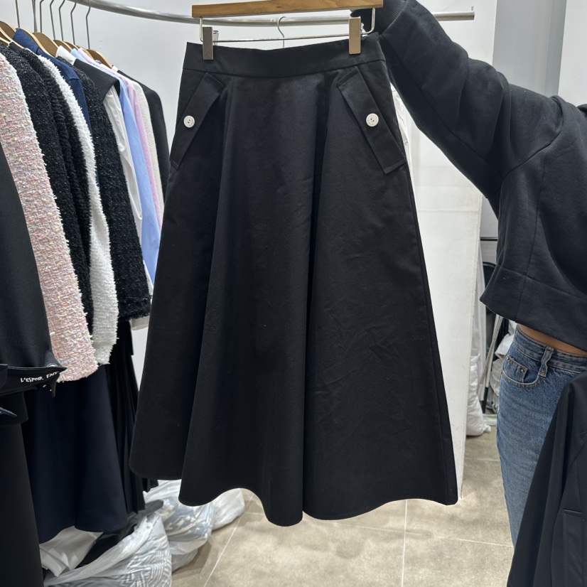 ENVY韓國直郵女士新款25春夏時尚推薦休閑職業真品人氣長裙ENVY長裙圖色2
