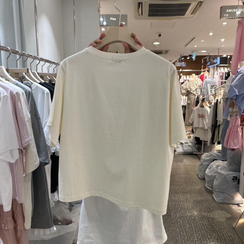 FIZZ東大門代購女士新品人氣職業真品熱賣25春夏時尚推薦T恤FIZZT恤