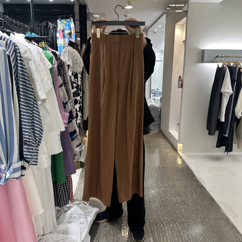 CLOP韓國直郵女裝新款真品休閑時尚熱賣25春夏人氣推薦休閑褲TANIA休閑褲圖色1