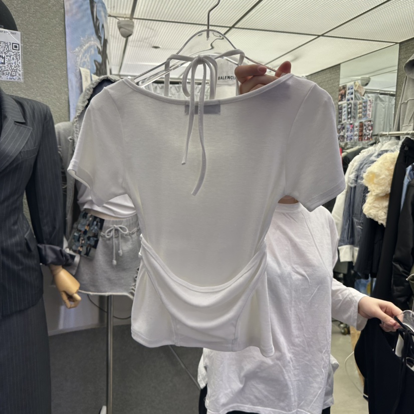 EXIT韓國直郵女裝新品人氣熱賣職業25春夏休閑真品推薦時尚T恤EXITT恤