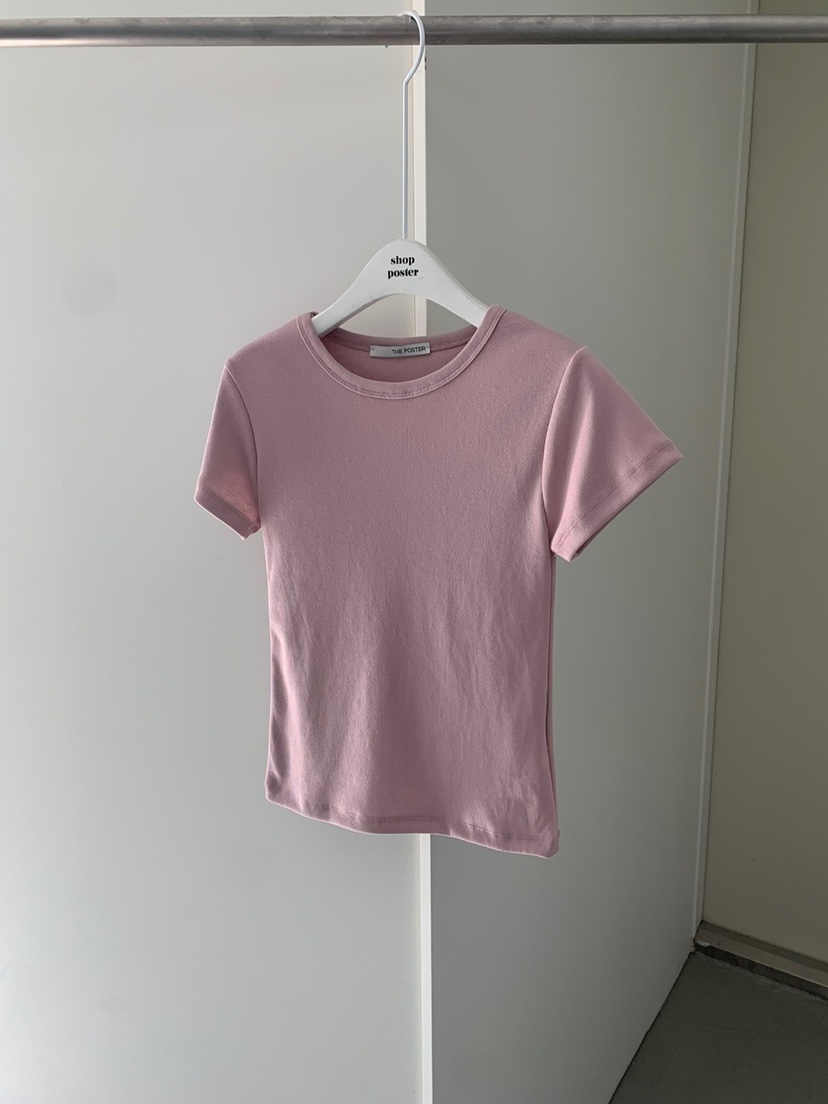 SHOP POSTER韓國直郵女士新款時尚推薦職業熱賣真品人氣T恤SHOP_POSTERT恤圖色2