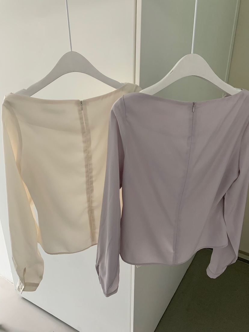 SHOP POSTER東大門實拍女士新品25春夏推薦時尚襯衫蕾絲衫SHOP_POSTER襯衫/蕾絲衫
