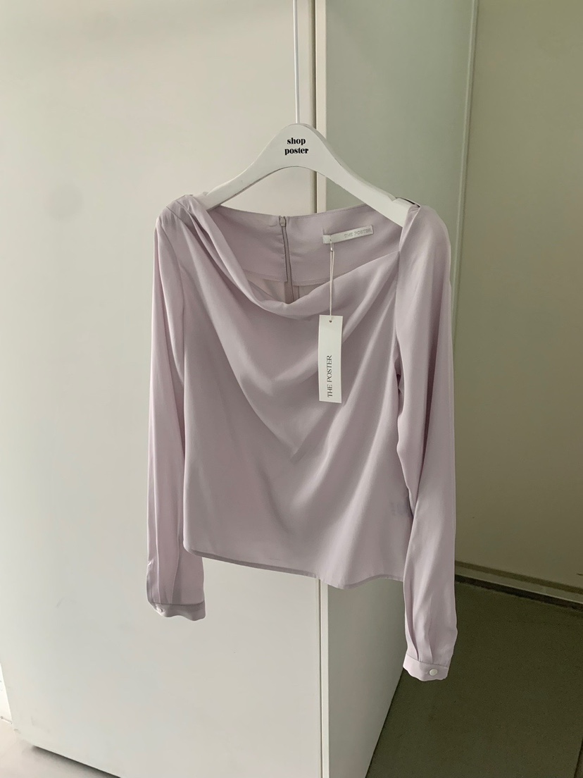 SHOP POSTER東大門實拍女士新品25春夏推薦時尚襯衫蕾絲衫SHOP_POSTER襯衫/蕾絲衫圖色2