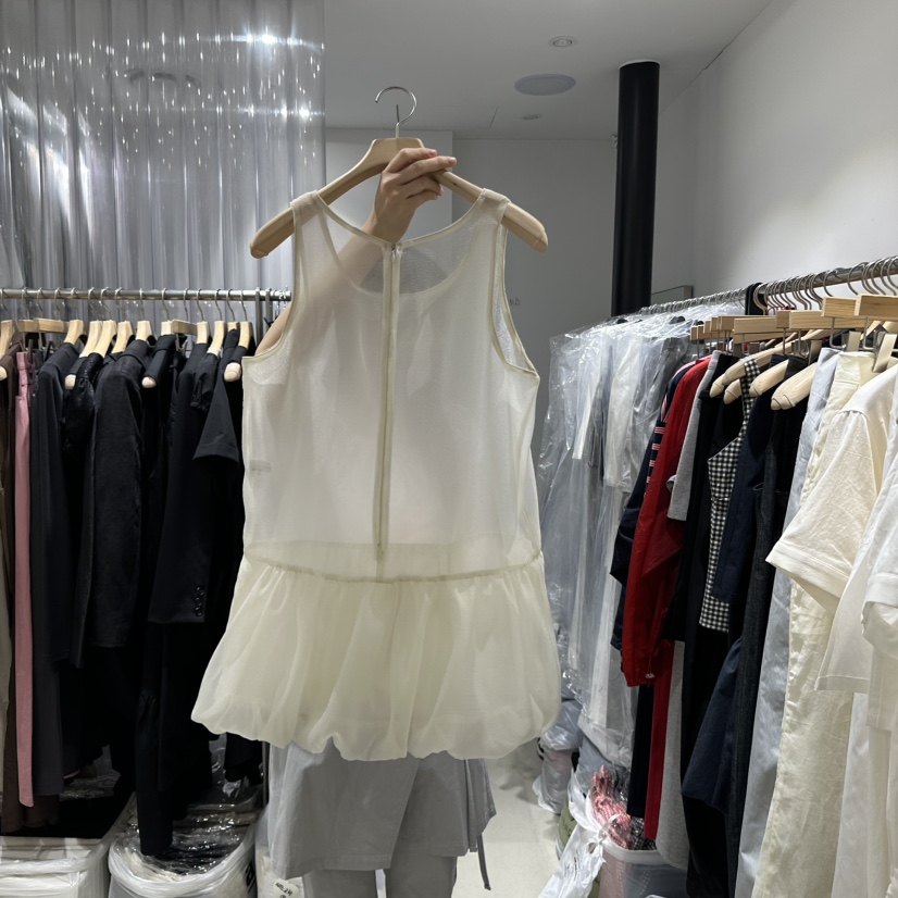 GREEK東大門直郵女士新品時尚真品熱賣休閑25春夏連衣裙透視GREEK連衣裙
