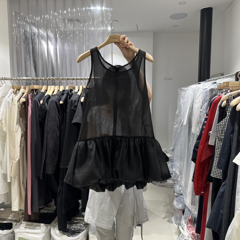 GREEK東大門直郵女士新品時尚真品熱賣休閑25春夏連衣裙透視GREEK連衣裙圖色2