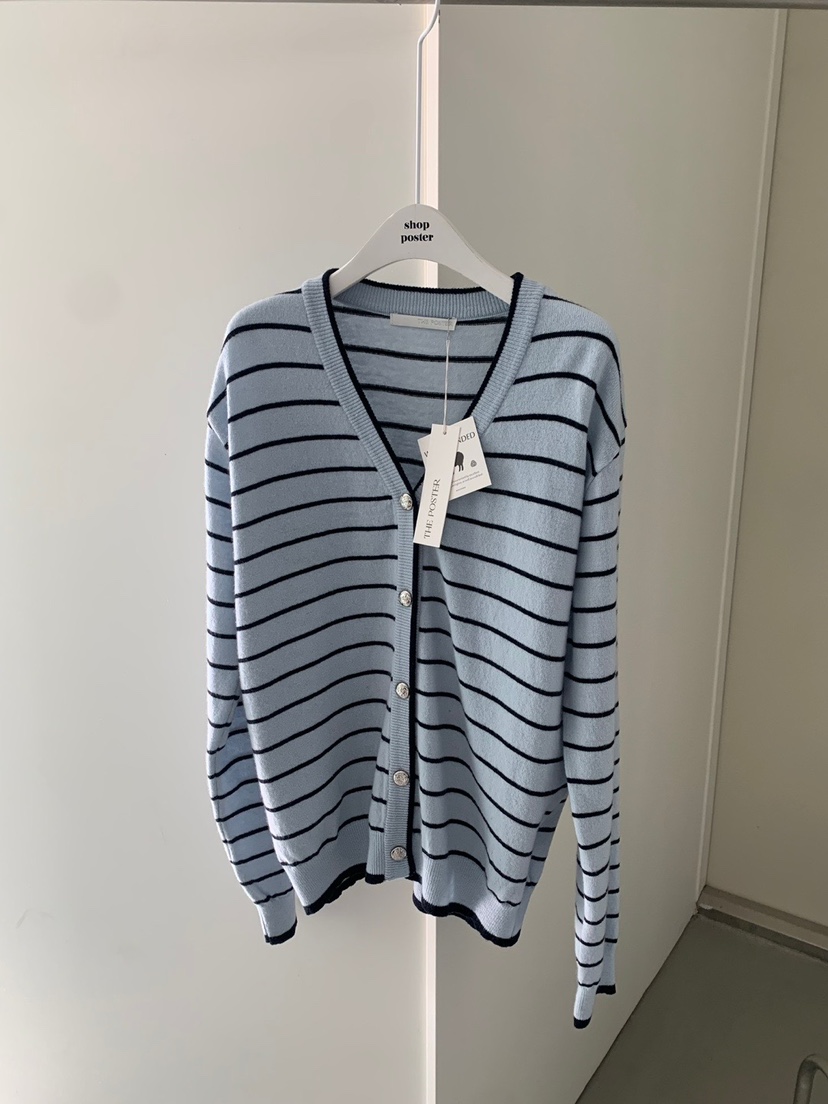 SHOP POSTER東大門直郵女裝新品25春夏推薦職業人氣針織衫SHOP_POSTER針織衫圖色2