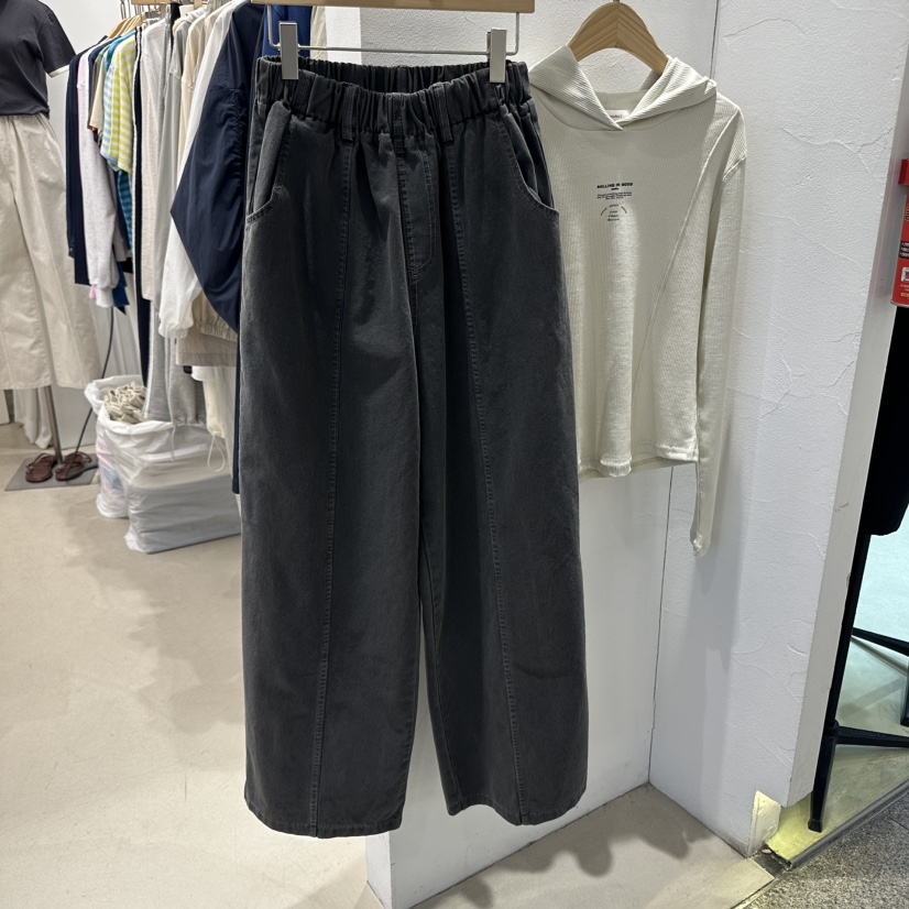 GOLDEN MARKET東大門直郵女裝新款職業推薦真品25春夏休閑褲GOLDEN MARKET休閑褲