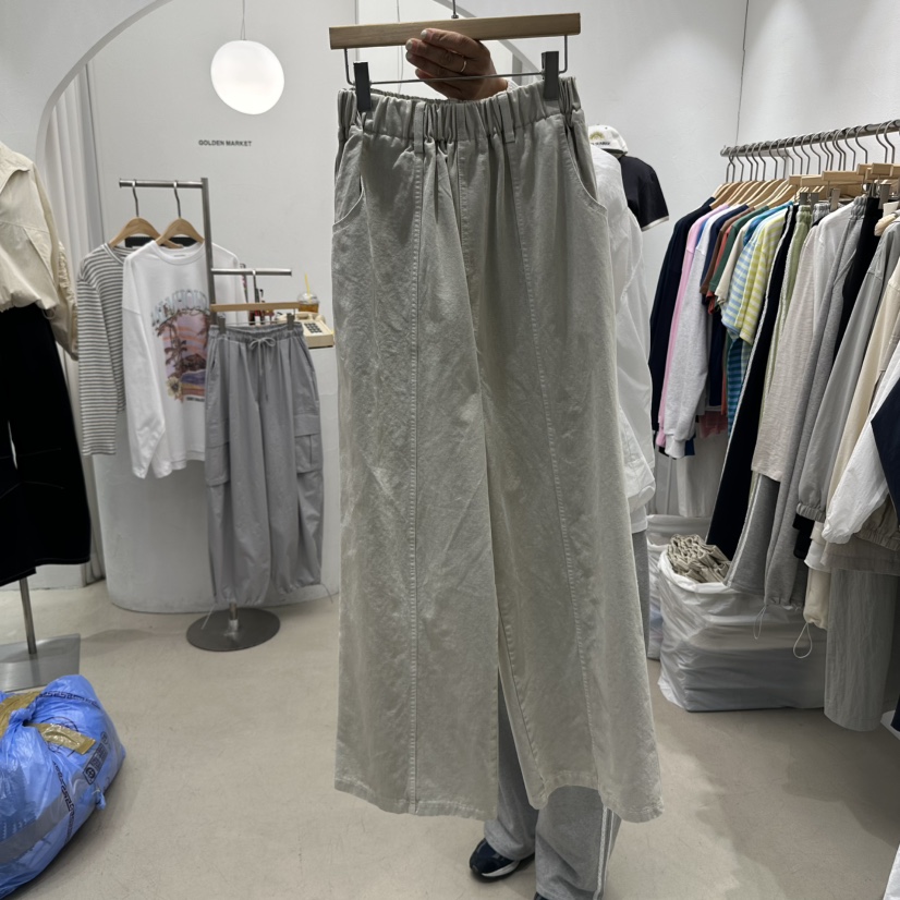 GOLDEN MARKET東大門直郵女裝新款職業推薦真品25春夏休閑褲GOLDEN MARKET休閑褲圖色2