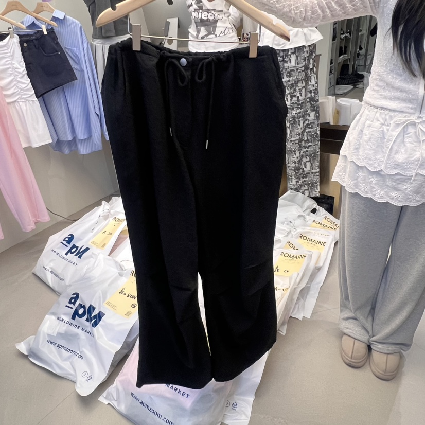 ROMAINE東大門直郵女士新款人氣25春夏熱賣真品時尚休閑休閑褲ROMAINE休閑褲圖色3
