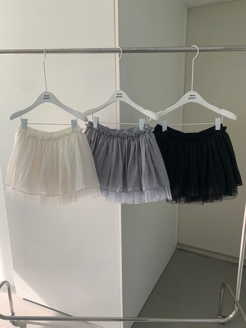 SHOP POSTER東大門實拍女裝新品職業真品25春夏時尚熱賣短裙SHOP_POSTER短裙