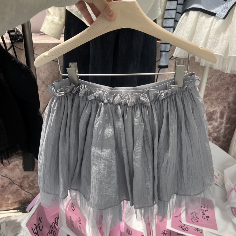SHOP POSTER東大門實拍女裝新品職業真品25春夏時尚熱賣短裙SHOP_POSTER短裙