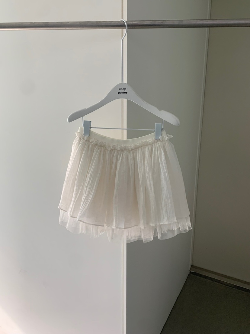 SHOP POSTER東大門實拍女裝新品職業真品25春夏時尚熱賣短裙SHOP_POSTER短裙