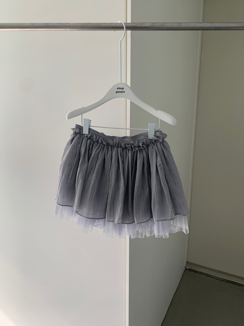 SHOP POSTER東大門實拍女裝新品職業真品25春夏時尚熱賣短裙SHOP_POSTER短裙圖色2