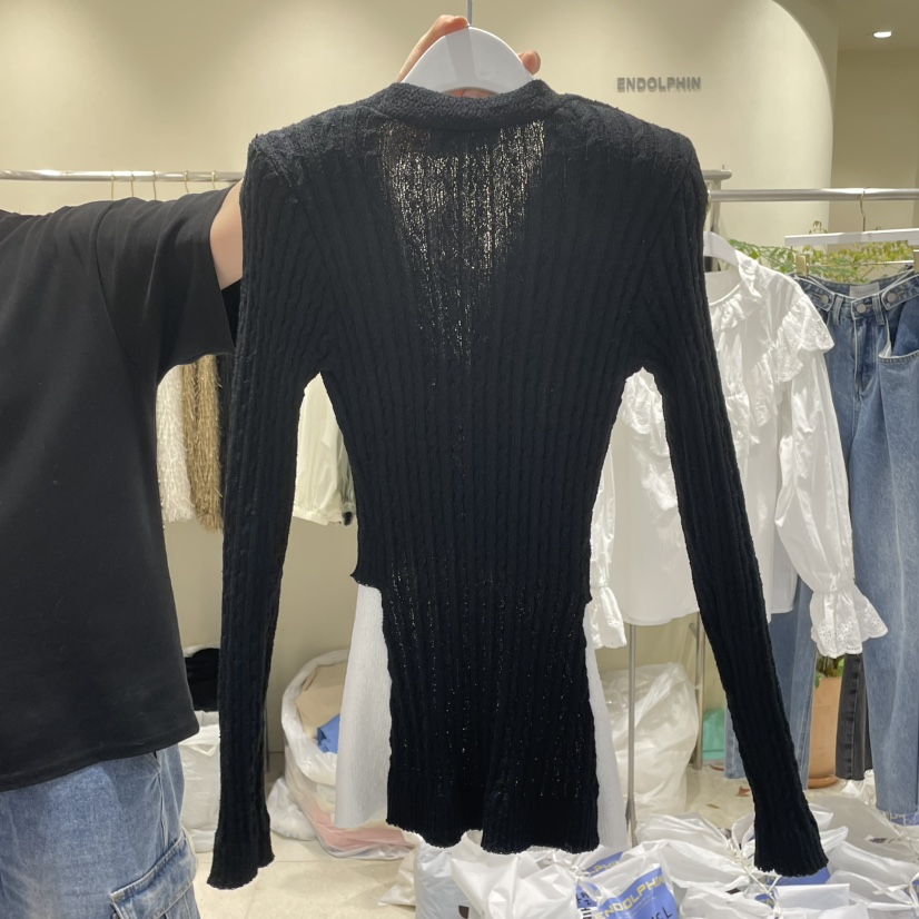 ENDOLPHIN韓國代購女士新品時尚休閑25春夏真品人氣熱賣針織衫ENDOLPHIN針織衫