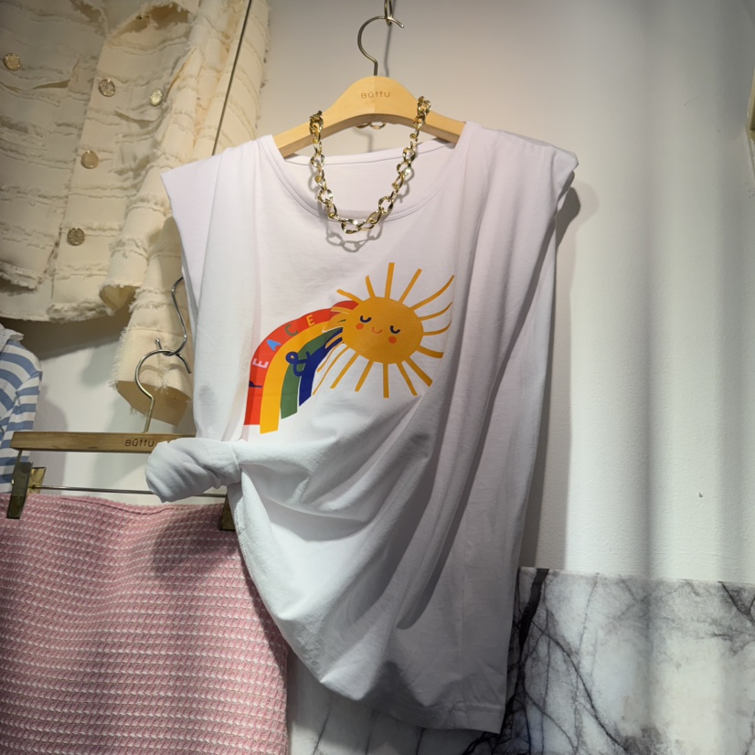 BUTTU東大門實拍女裝新款時尚休閑職業推薦真品人氣吊帶背心10 O CLOCK/Buttu吊帶/背心圖色2