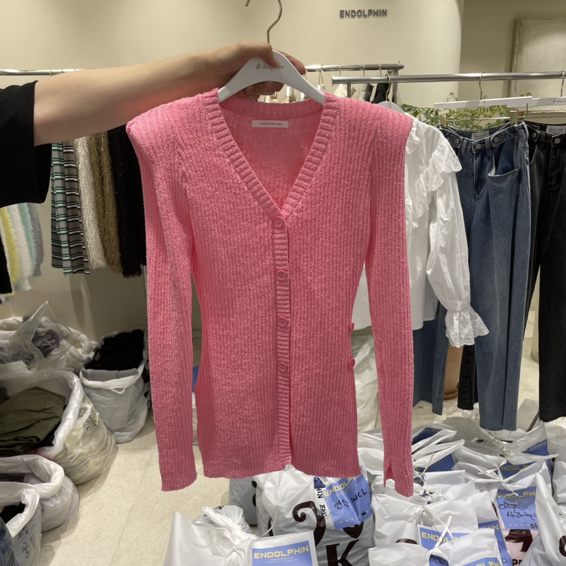 ENDOLPHIN韓國代購女裝新品推薦時尚真品熱賣職業人氣針織衫ENDOLPHIN針織衫圖色1