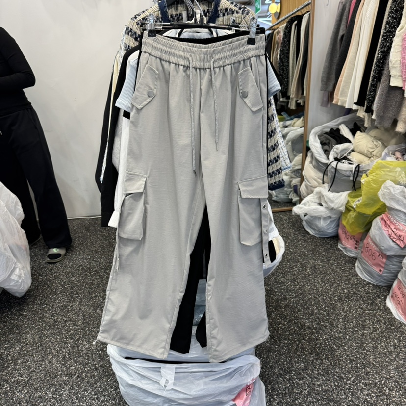 BELOVED韓國代購女士新品人氣真品25春夏熱賣時尚休閑褲工裝褲BELOVED休閑褲