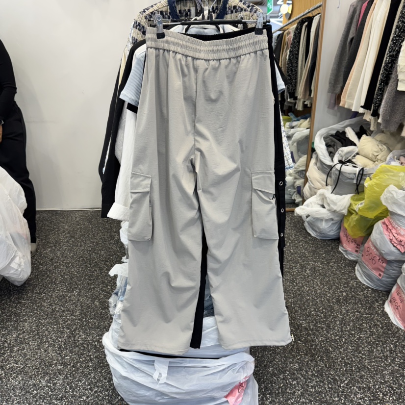 BELOVED韓國代購女士新品人氣真品25春夏熱賣時尚休閑褲工裝褲BELOVED休閑褲