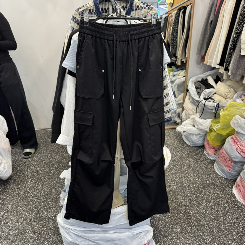 BELOVED韓國代購女士新品人氣真品25春夏熱賣時尚休閑褲工裝褲BELOVED休閑褲圖色2