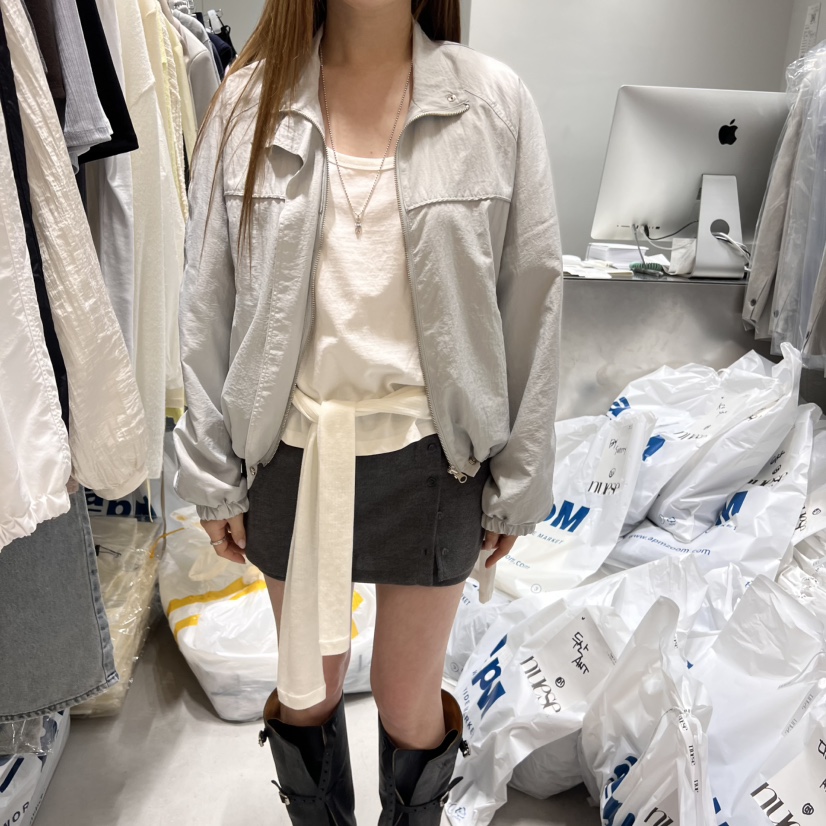 NUESE東大門直郵女士新品25春夏熱賣時尚人氣職業真品休閑夾克NUESE夾克圖色1