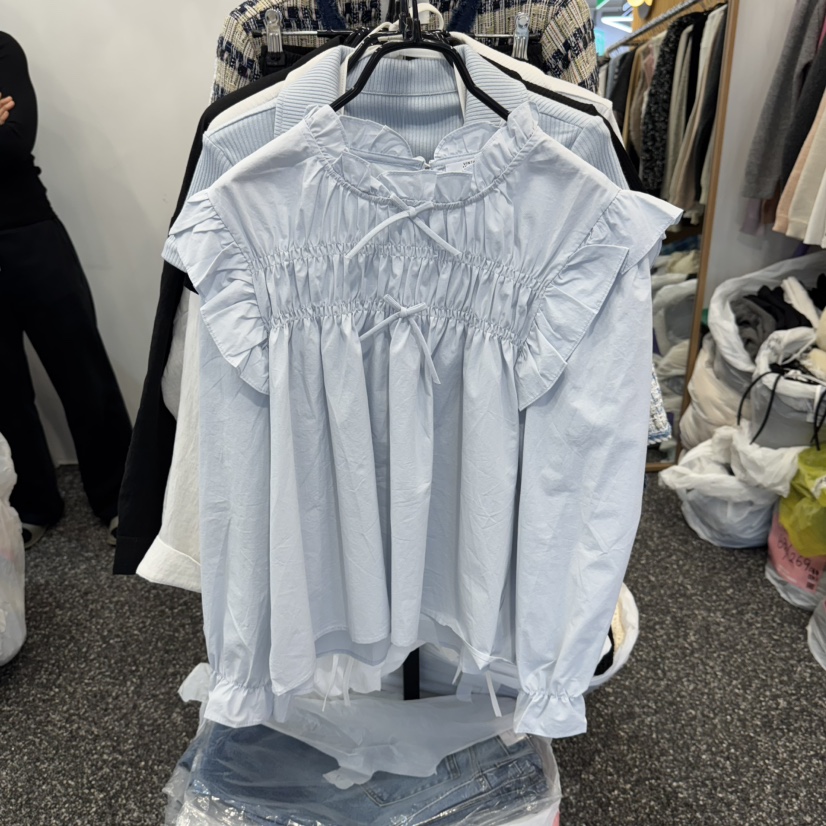 BELOVED東大門直郵女裝新品時尚熱賣真品職業休閑襯衫蕾絲衫BELOVED襯衫/蕾絲衫圖色1