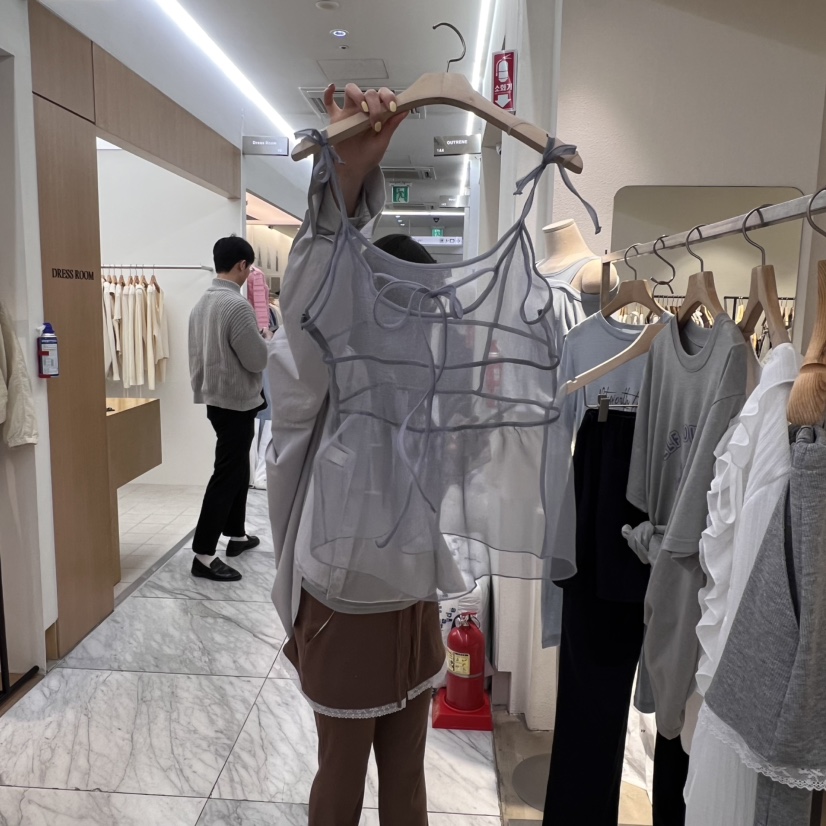 IR BIEN東大門實拍女士新款職業25春夏推薦熱賣吊帶背心緊身ir bien-A吊帶/背心