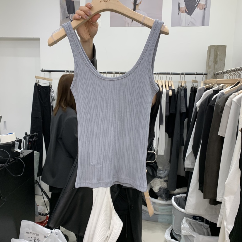 RECOVER-OT東大門直郵女裝新品真品推薦職業熱賣休閑吊帶背心RECOVER/MOMENT吊帶/背心圖色3