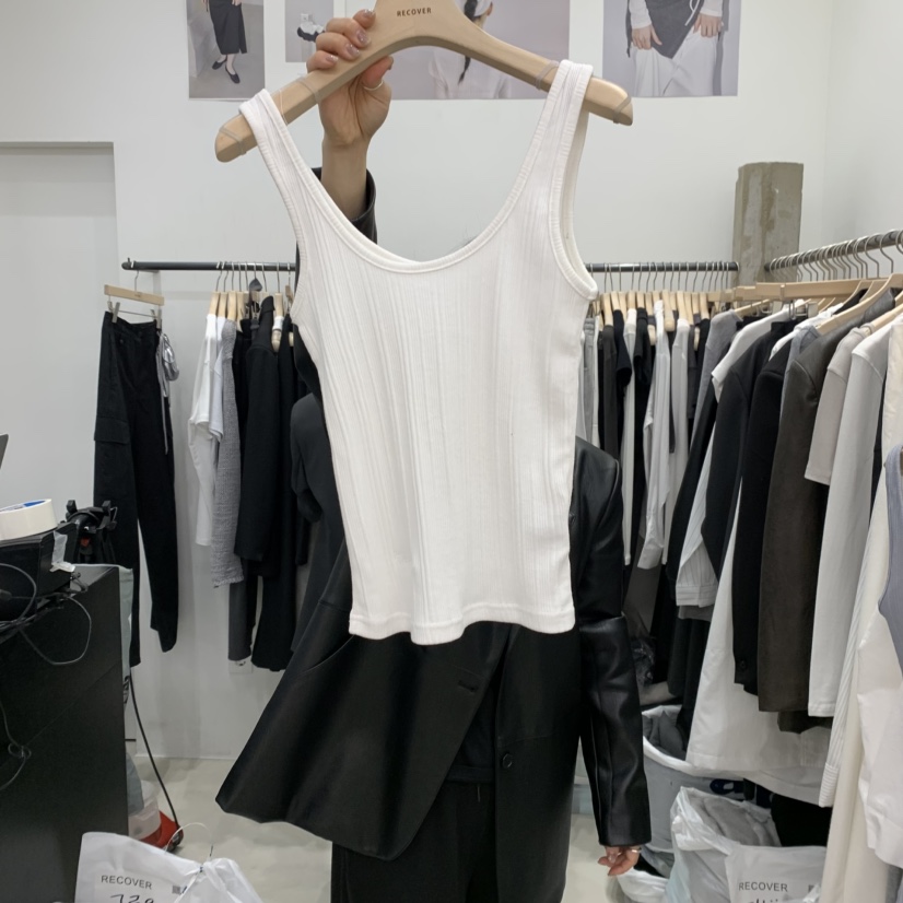 RECOVER-OT東大門直郵女裝新品真品推薦職業熱賣休閑吊帶背心RECOVER/MOMENT吊帶/背心圖色4