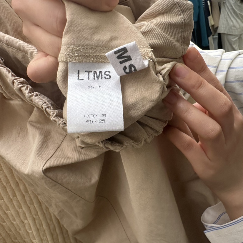 LTMS韓國直郵女裝新品職業推薦人氣熱賣真品25春夏時尚長裙LTMS長裙